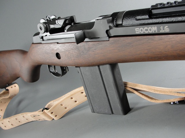 HD Quality Wallpaper | Collection: Weapons, 640x480 Springfield Armory M1A SOCOM