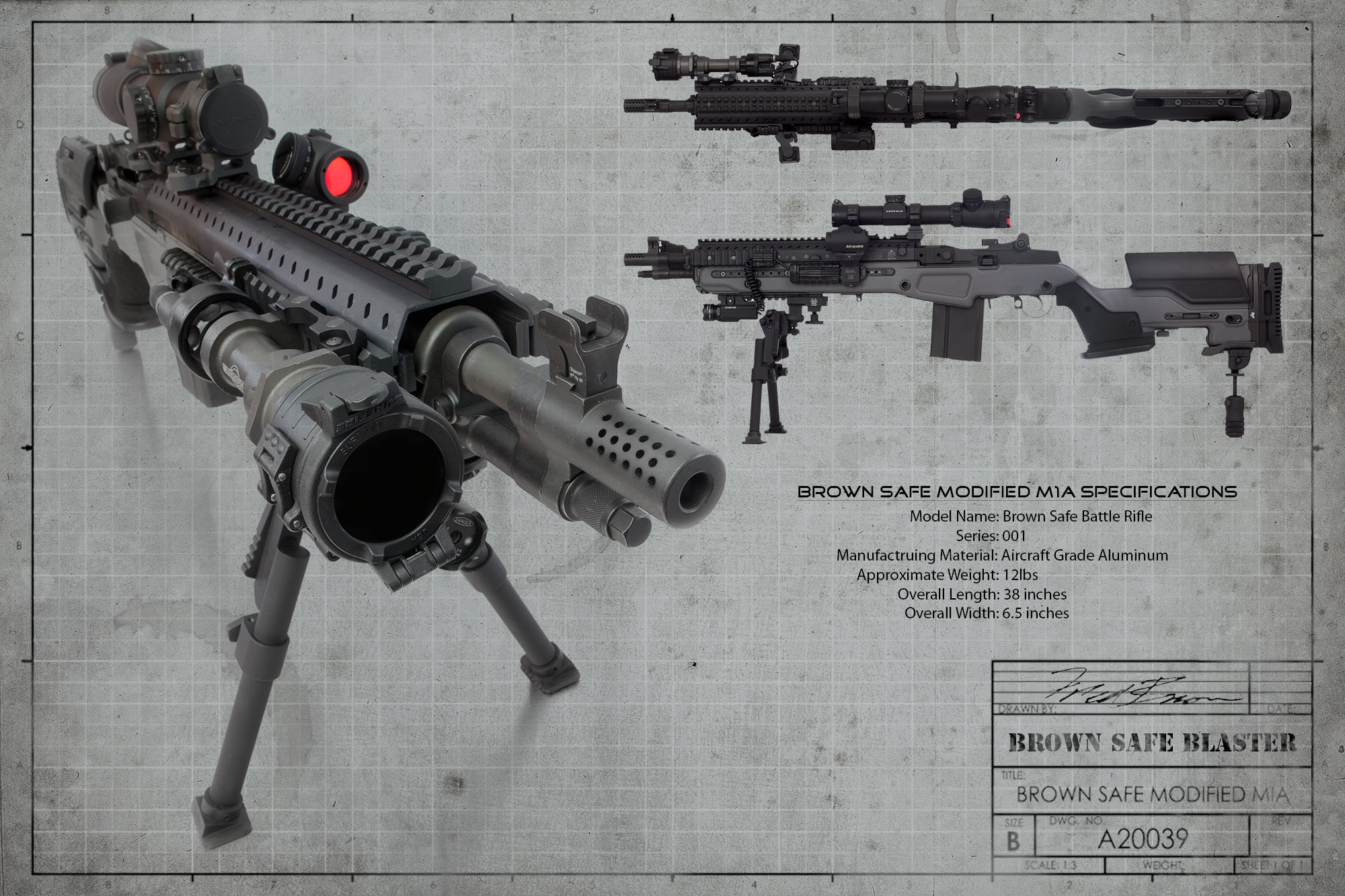 Weapons Springfield Armory M1A SOCOM HD Wallpapers. 