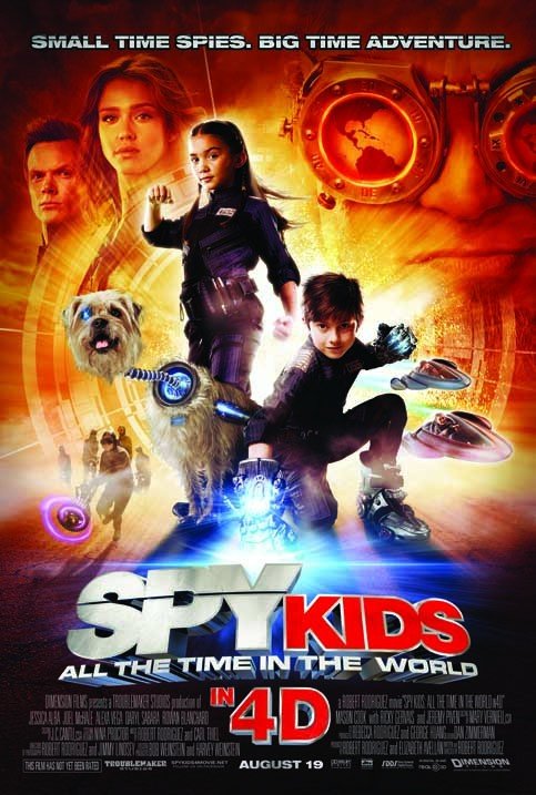 HQ Spy Kids: All The Time In The World Wallpapers | File 88.24Kb
