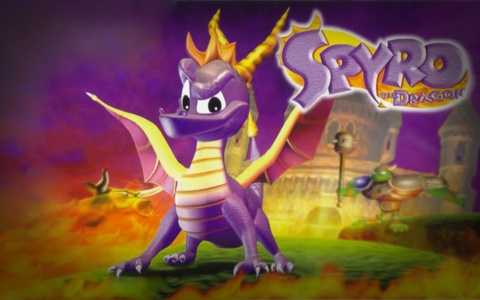 Nice Images Collection: Spyro The Dragon Desktop Wallpapers