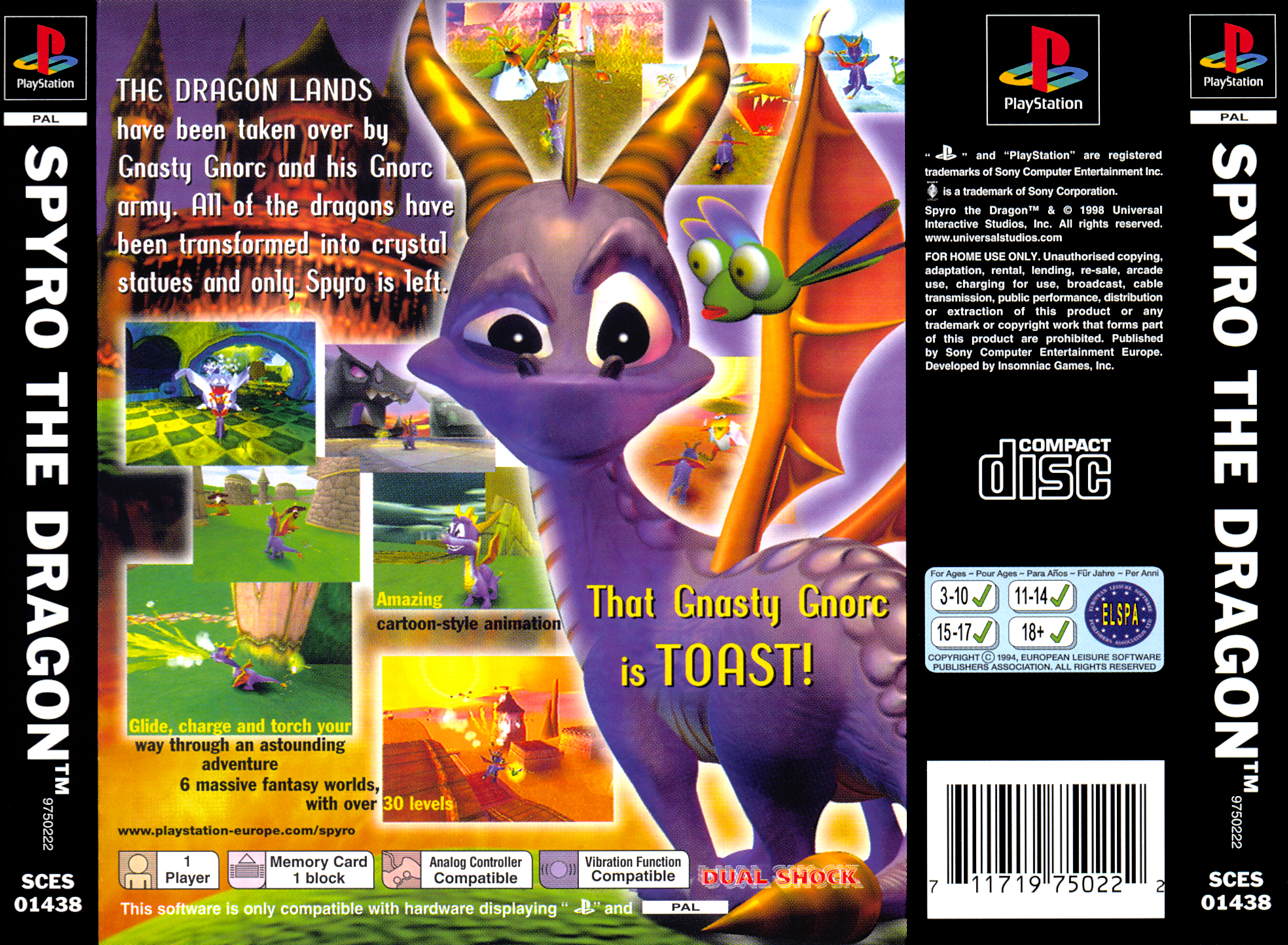 HD Quality Wallpaper | Collection: Video Game, 1968x1444 Spyro The Dragon