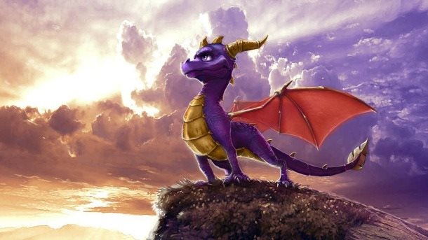 HD Quality Wallpaper | Collection: Video Game, 610x343 Spyro The Dragon