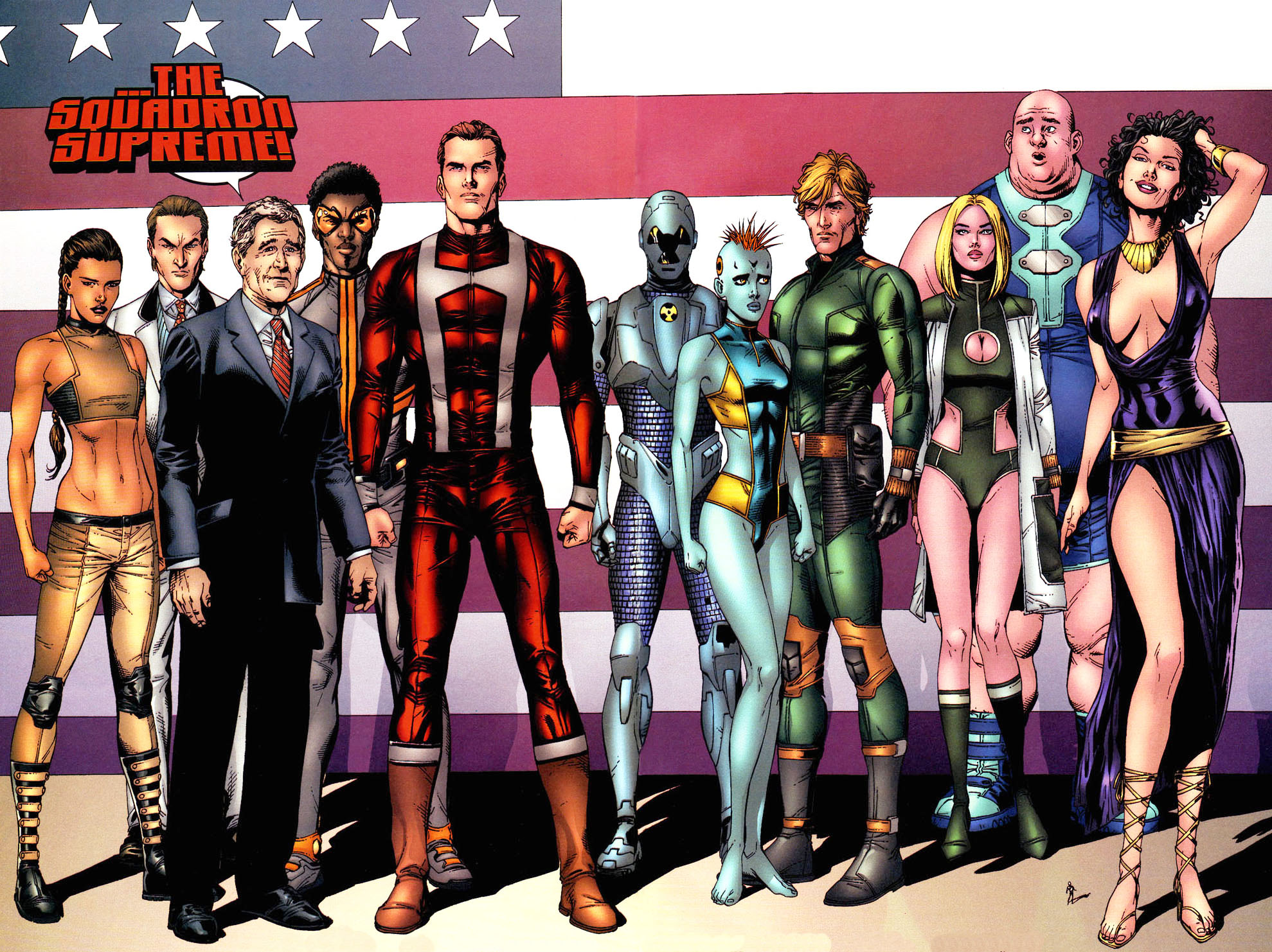 Nice Images Collection: Squadron Supreme Desktop Wallpapers