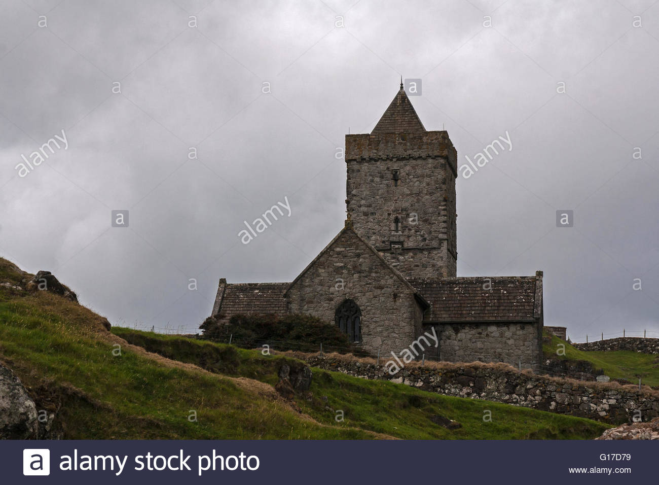 Nice Images Collection: St Clement's Church, Rodel Desktop Wallpapers
