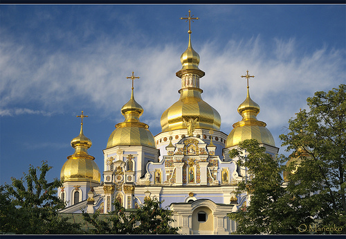 HQ St. Michael's Golden-domed Monastery Wallpapers | File 150.31Kb