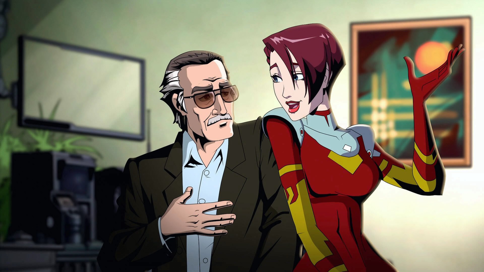 High Resolution Wallpaper | Stan Lee's Mighty 7 1920x1080 px