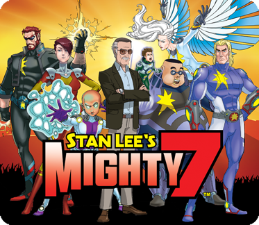 HQ Stan Lee's Mighty 7 Wallpapers | File 210.72Kb