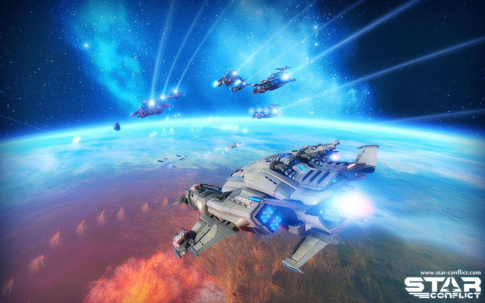 High Resolution Wallpaper | Star Conflict 1000x625 px