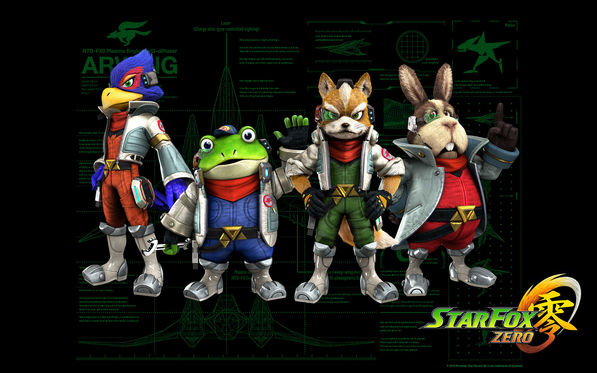 HD Quality Wallpaper | Collection: Video Game, 1920x1200 Star Fox
