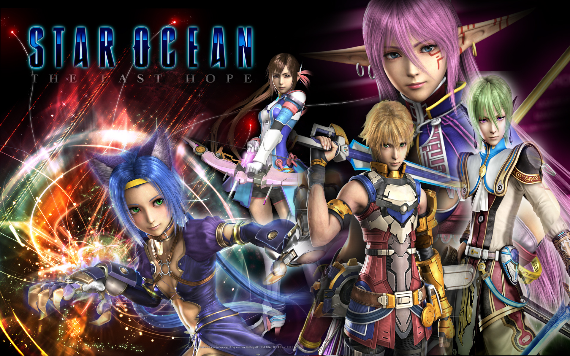 HD Quality Wallpaper | Collection: Video Game, 1920x1200 Star Ocean: The Last Hope