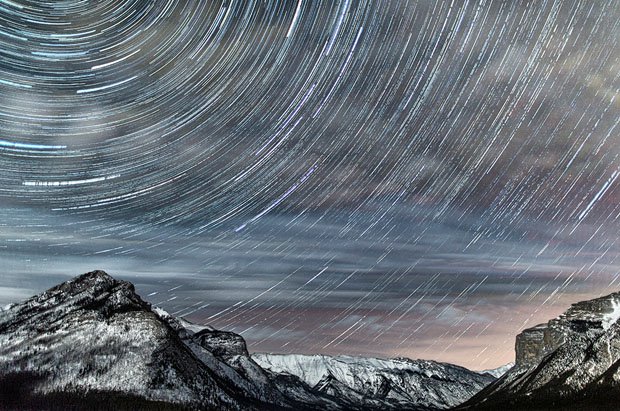 Amazing Star Trail Pictures & Backgrounds