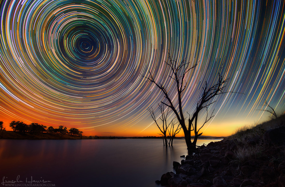 Nice Images Collection: Star Trail Desktop Wallpapers