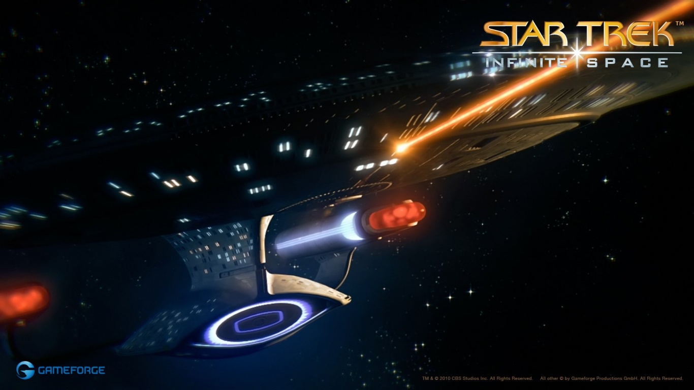 High Resolution Wallpaper | Star Trek: Infinite Space 1366x768 px