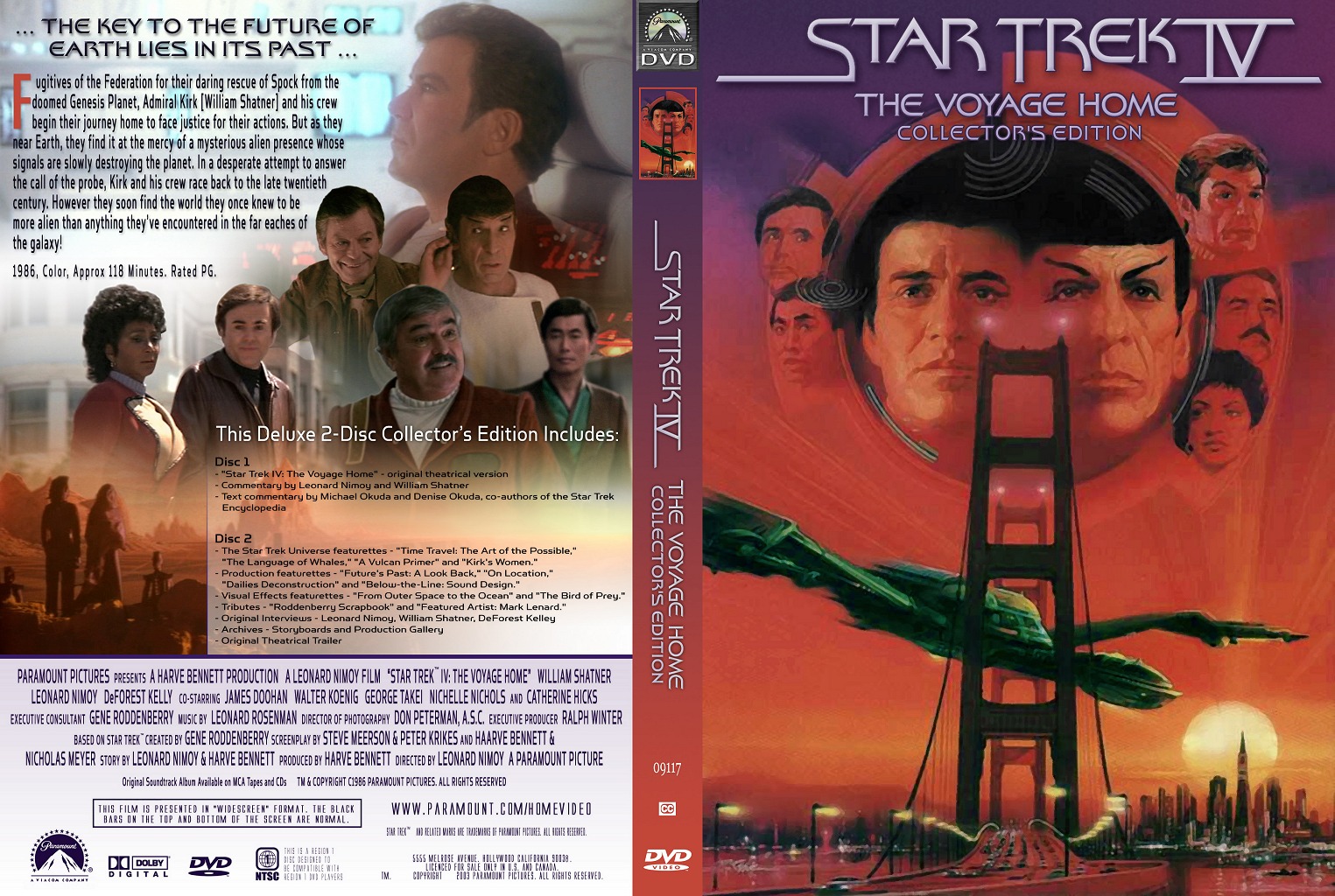 HQ Star Trek IV: The Voyage Home Wallpapers | File 488.19Kb