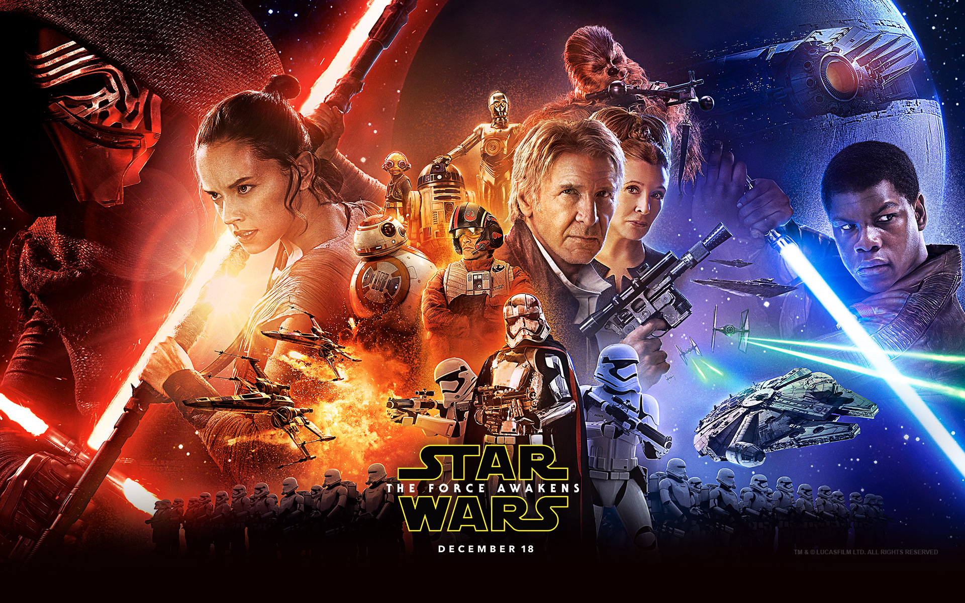 Star Wars Episode VII: The Force Awakens Backgrounds on Wallpapers Vista