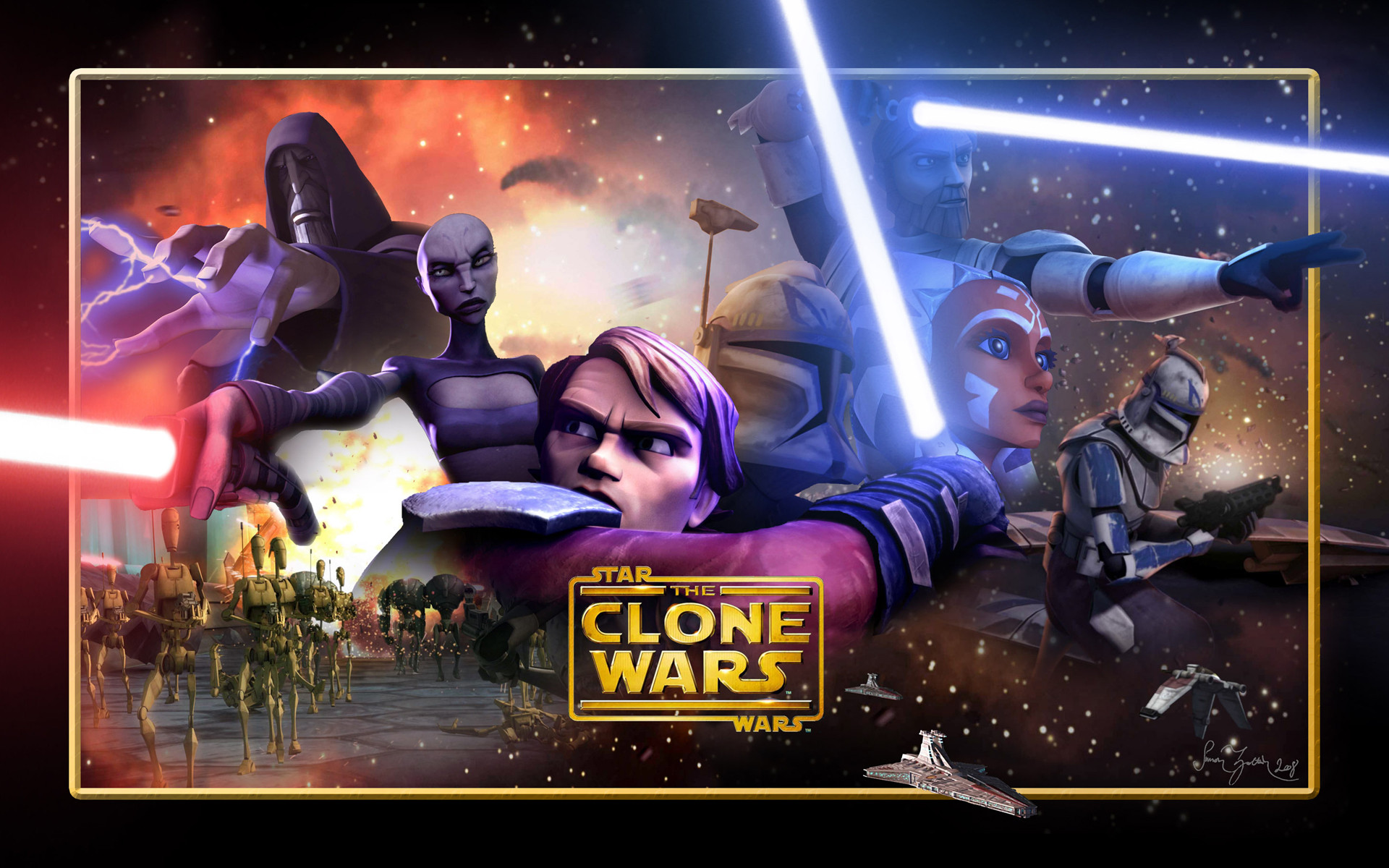 Nice wallpapers Star Wars: The Clone Wars 1920x1200px