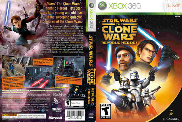 Star Wars: The Clone Wars – Republic Heroes Pics, Video Game Collection