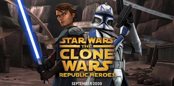 HD Quality Wallpaper | Collection: Video Game, 610x301 Star Wars: The Clone Wars – Republic Heroes