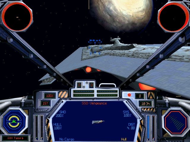 HD Quality Wallpaper | Collection: Video Game, 640x480 Star Wars: X-Wing Vs. TIE Fighter