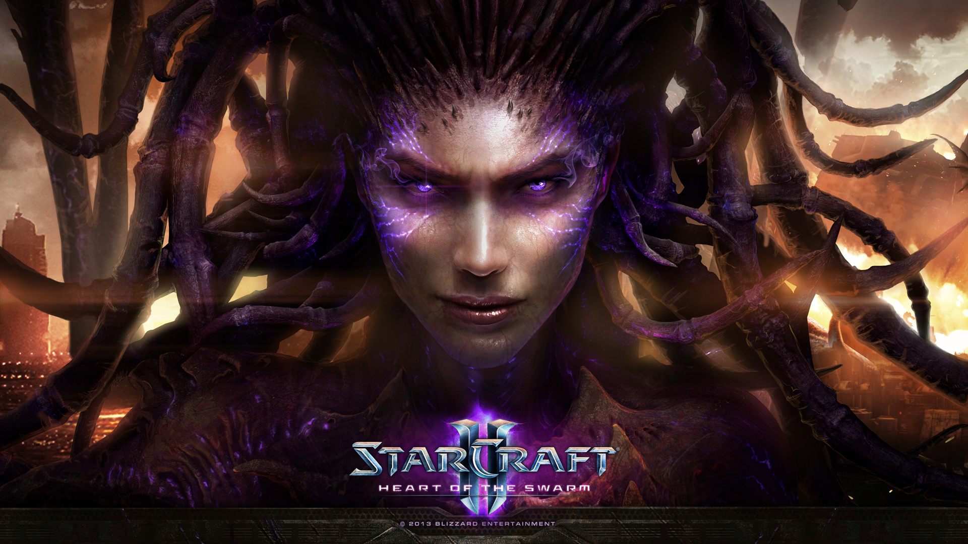 High Resolution Wallpaper | StarCraft II: Heart Of The Swarm 1920x1080 px
