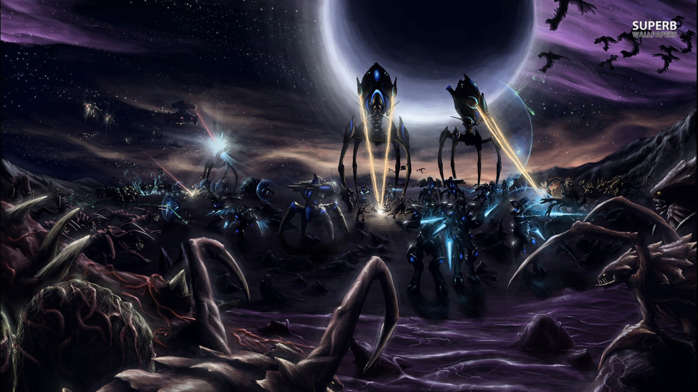 Nice wallpapers Starcraft II: Wings Of Liberty 1366x768px