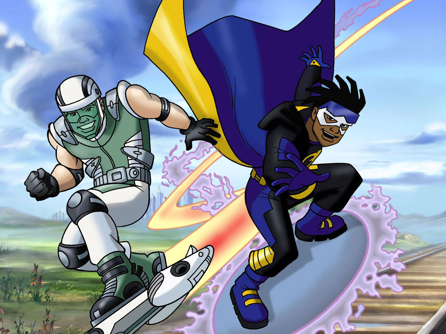 Static Shock Backgrounds on Wallpapers Vista