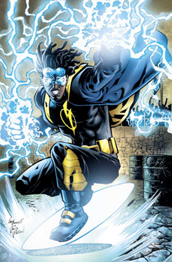 Nice Images Collection: Static Shock Desktop Wallpapers