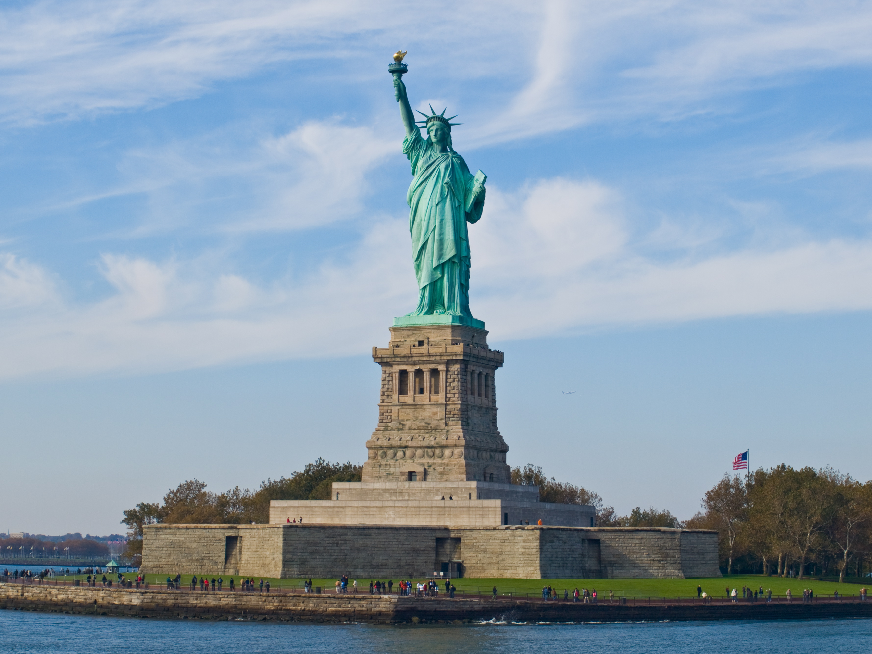 Statue Of Liberty Backgrounds, Compatible - PC, Mobile, Gadgets| 3558x2668 px