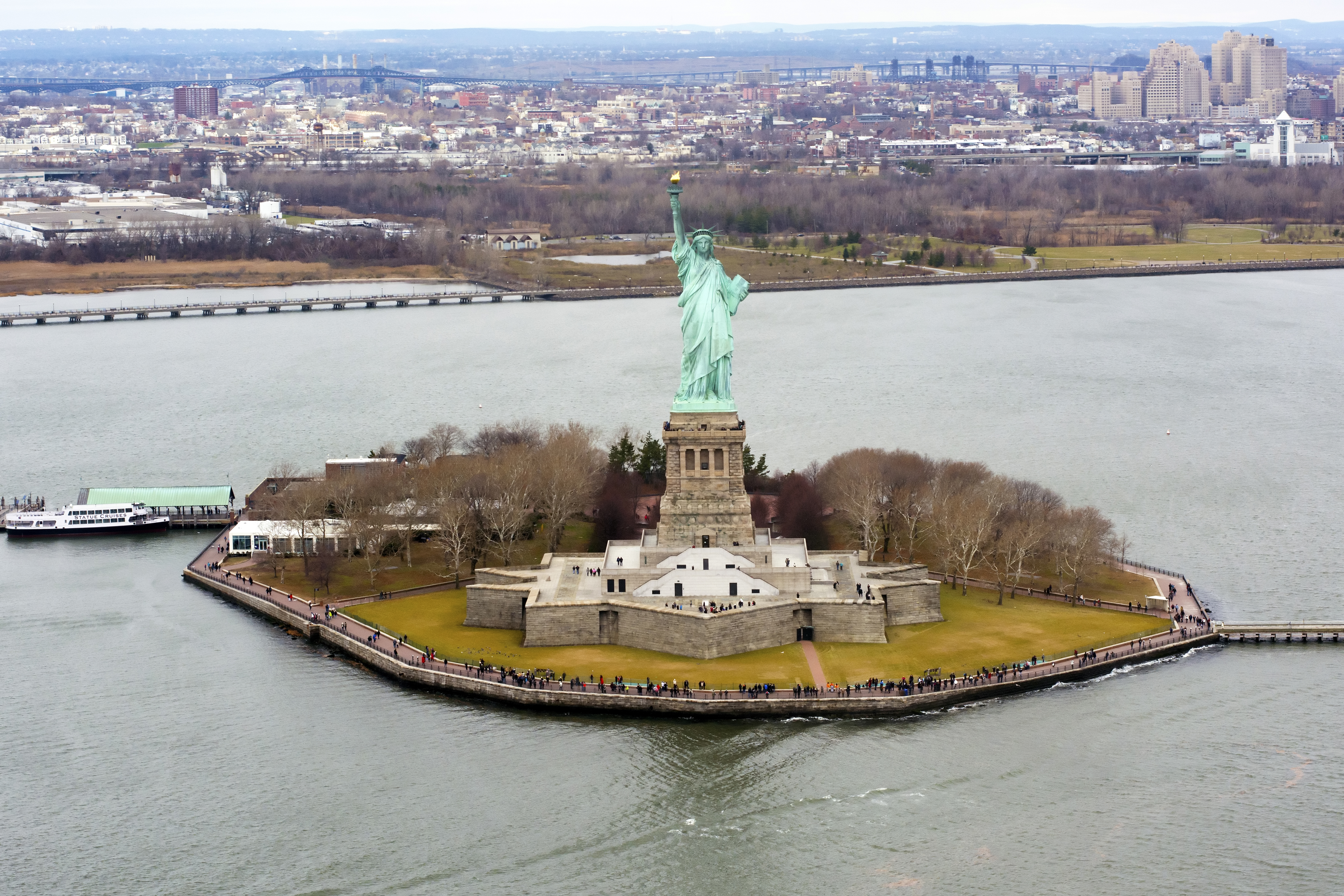 HD Quality Wallpaper | Collection: Man Made, 4800x3200 Statue Of Liberty