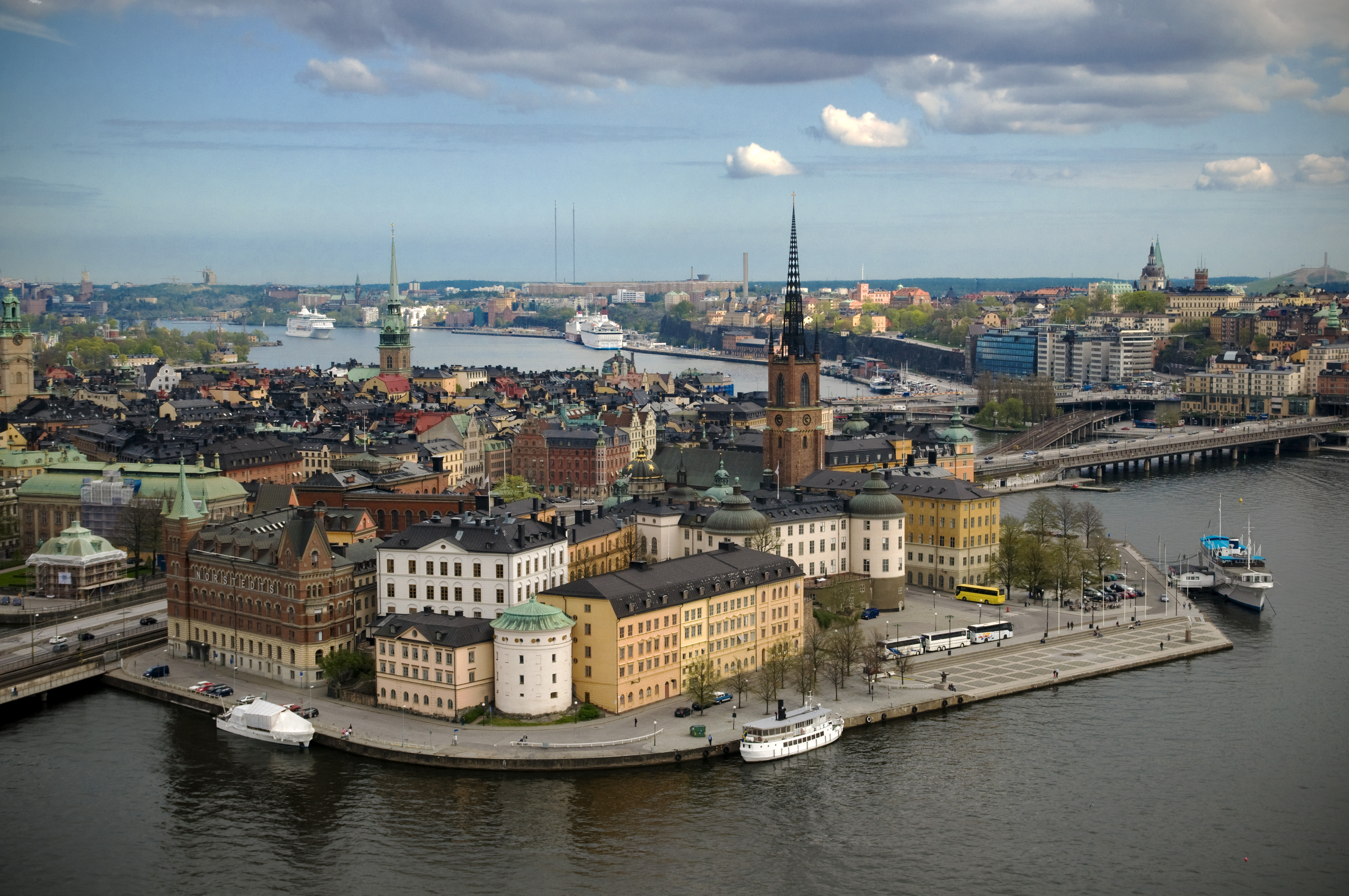 HD Quality Wallpaper | Collection: Man Made, 4288x2848 Stockholm