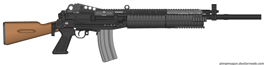 Stoner 63 Assault Rifle #15