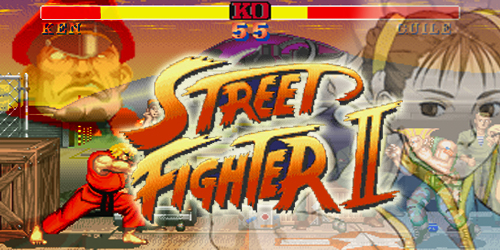 Street Fighter II: The World Warrior Backgrounds, Compatible - PC, Mobile, Gadgets| 500x250 px