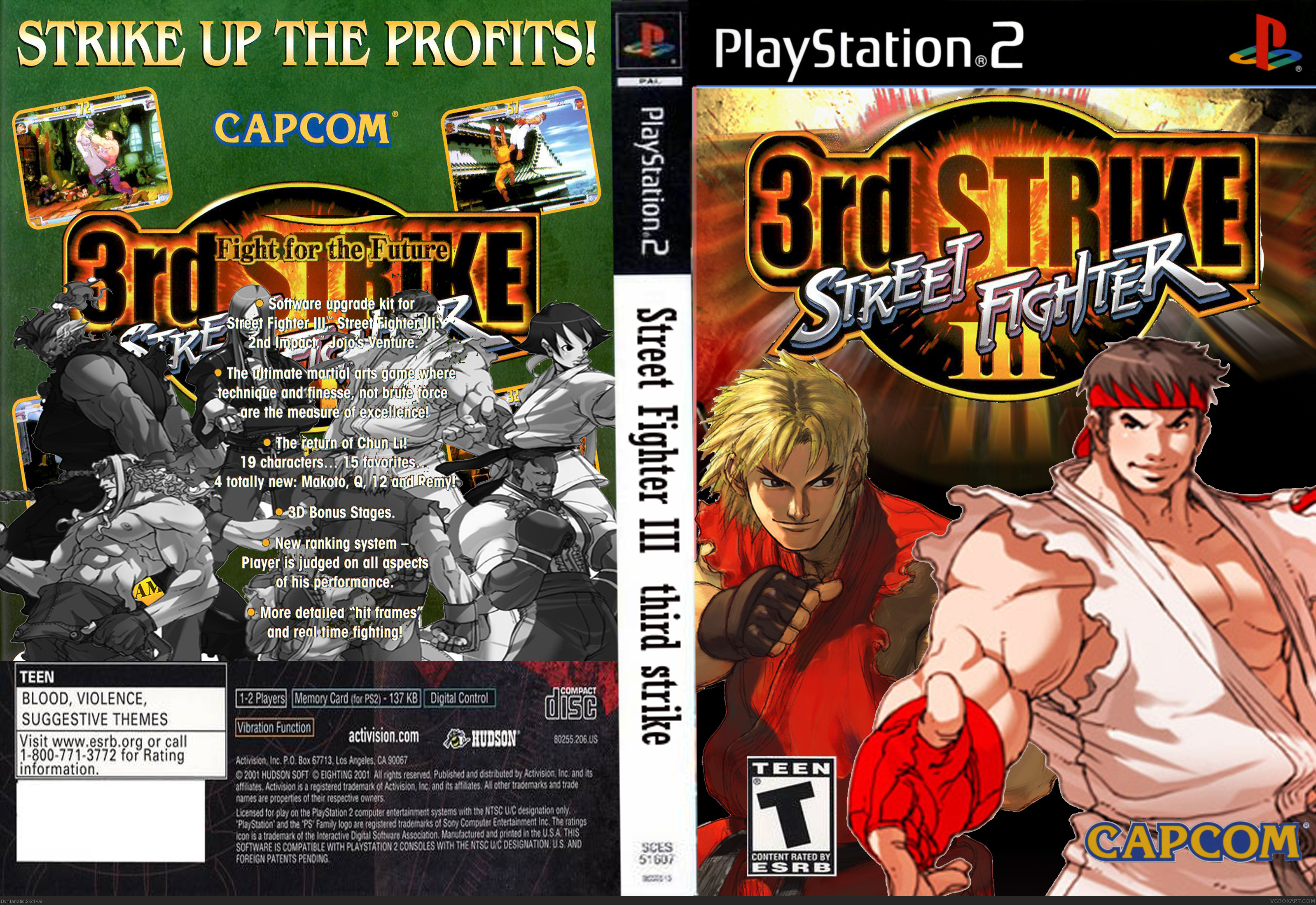 High Resolution Wallpaper | Street Fighter III: 3rd Strike 3195x2197 px