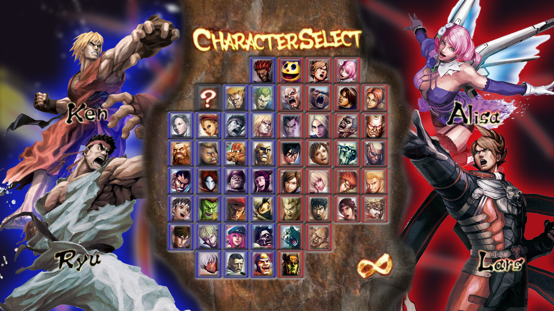 Nice Images Collection: Street Fighter X Tekken Desktop Wallpapers