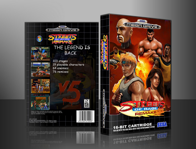 HD Quality Wallpaper | Collection: Video Game, 770x586 Streets Of Rage Remake V5
