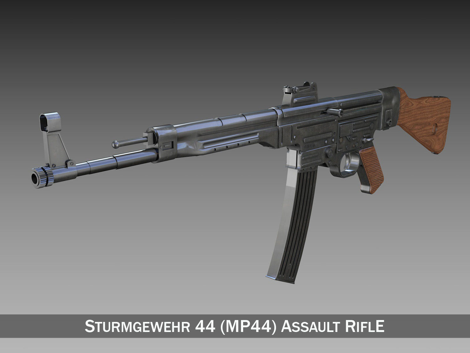High Resolution Wallpaper | Sturmgewehr 44 Assault Rifle 1500x1125 px
