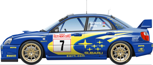 Subaru Impreza WRC #2