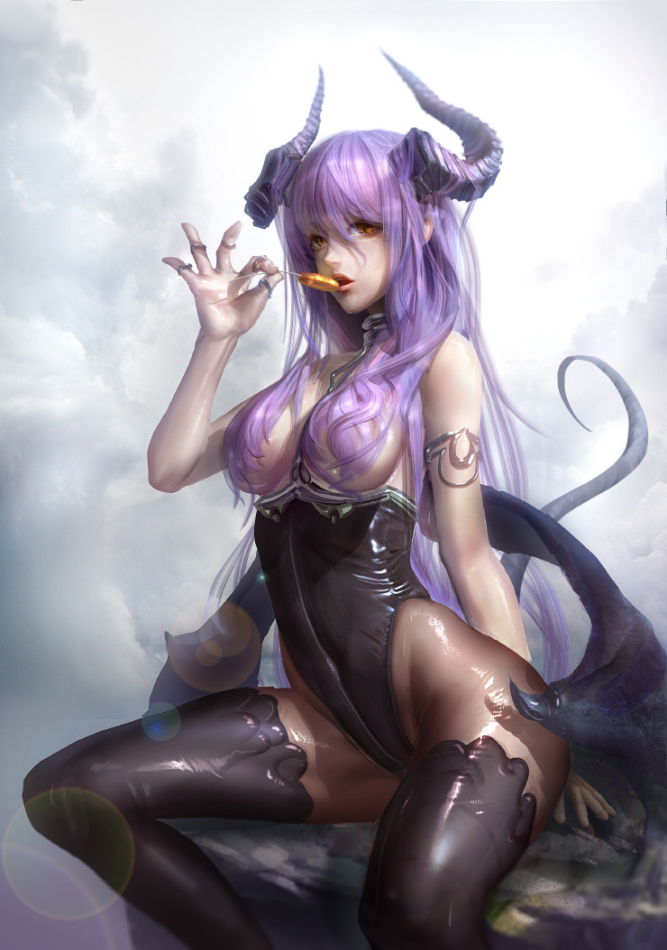 Nice wallpapers Succubus 740x1054px