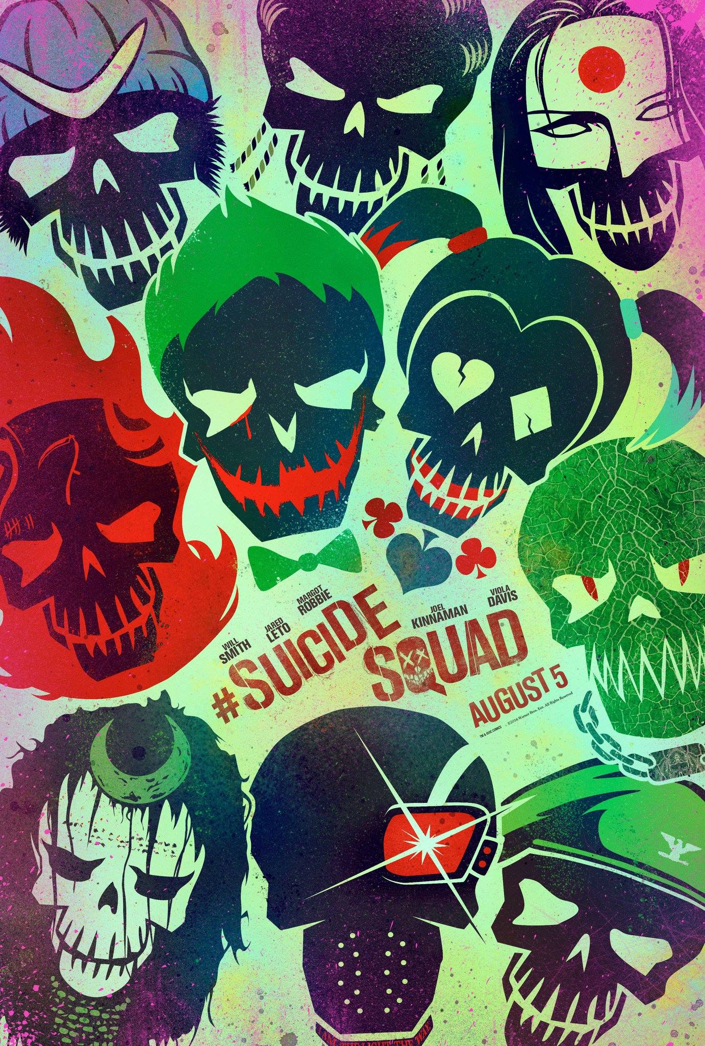 High Resolution Wallpaper | Suicide Squad 1382x2048 px