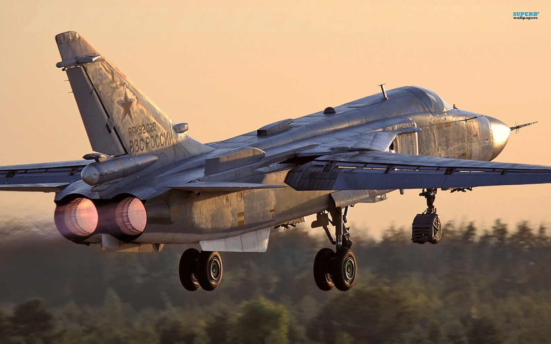 Sukhoi Su-24 Backgrounds, Compatible - PC, Mobile, Gadgets| 1920x1200 px
