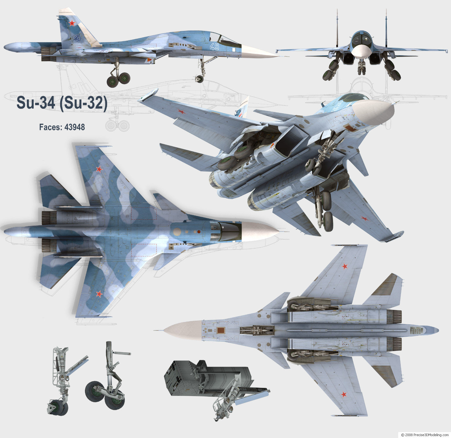 HD Quality Wallpaper | Collection: Military, 1444x1400 Sukhoi Su-34