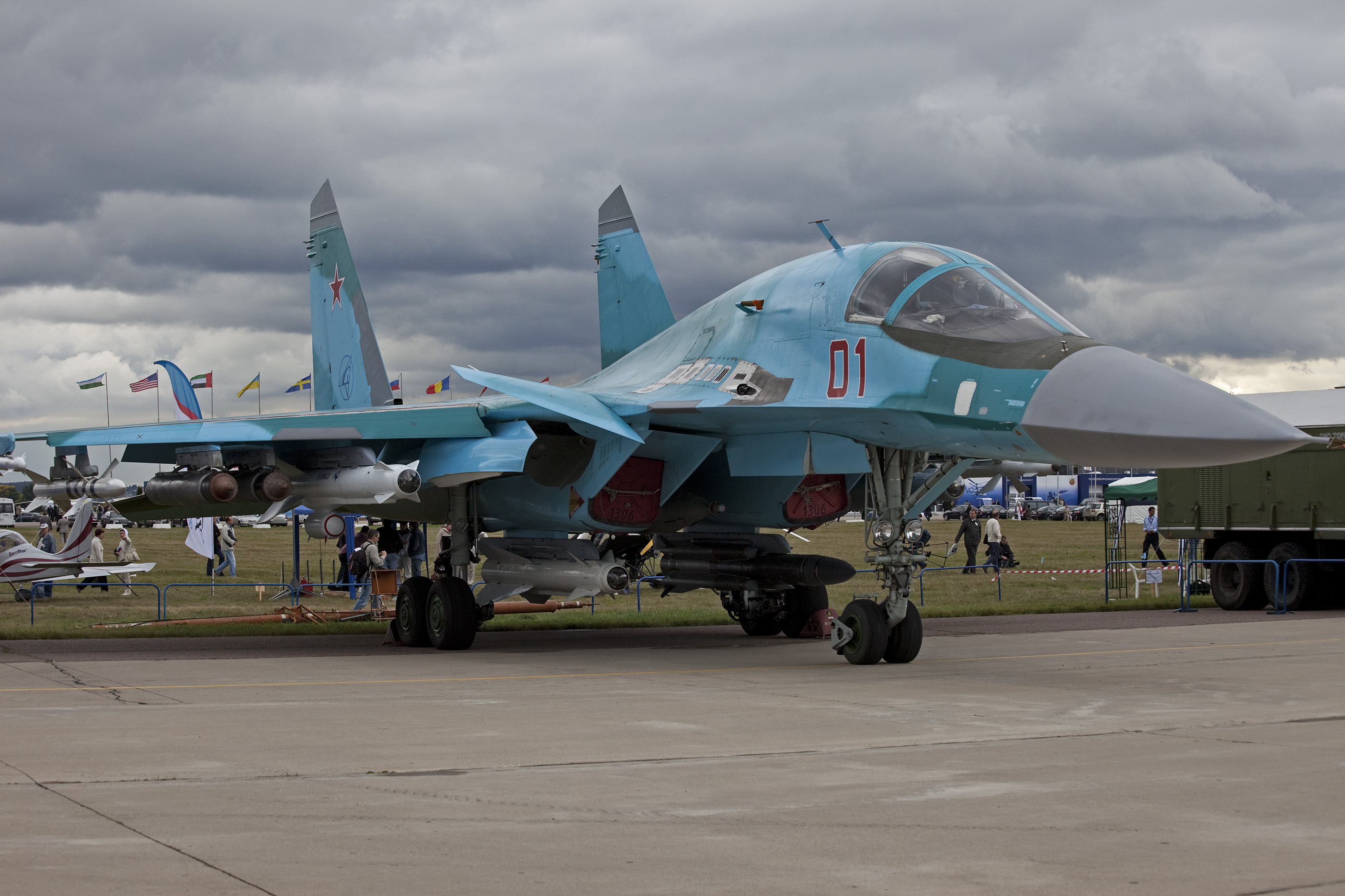 Nice wallpapers Sukhoi Su-34 2808x1872px