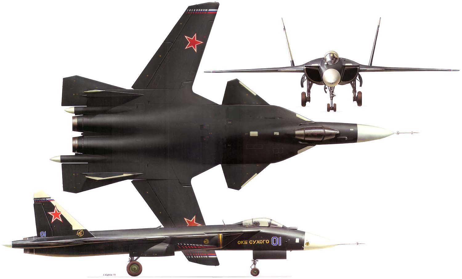Sukhoi Su-47 #21
