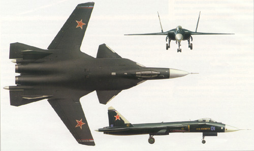 500x297 > Sukhoi Su-47 Wallpapers