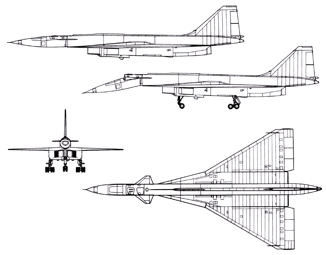 1056x828 > Sukhoi T-4 Wallpapers