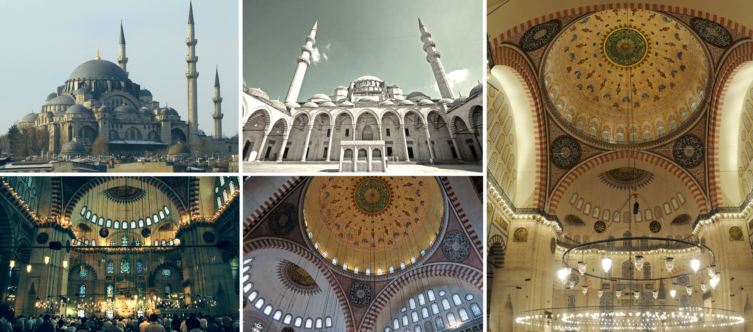 Nice wallpapers Suleymaniye Mosque 2508x1108px