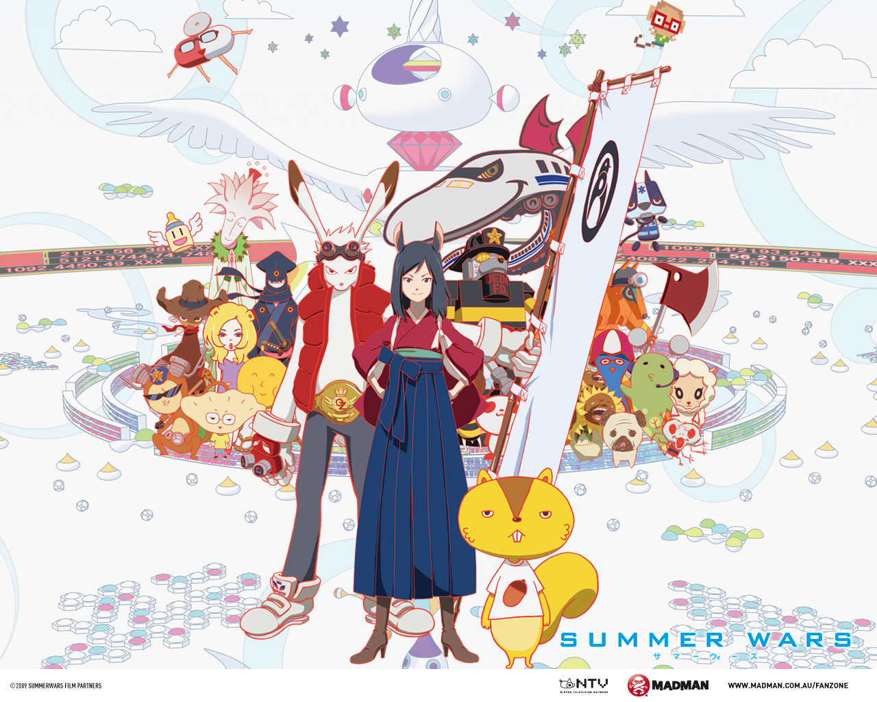 HD Quality Wallpaper | Collection: Anime, 1280x1024 Summer Wars