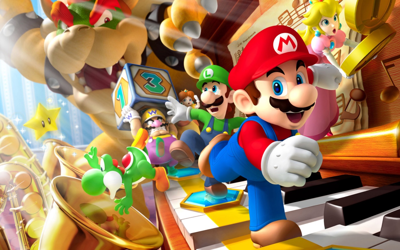 Nice Images Collection: Super Mario Desktop Wallpapers