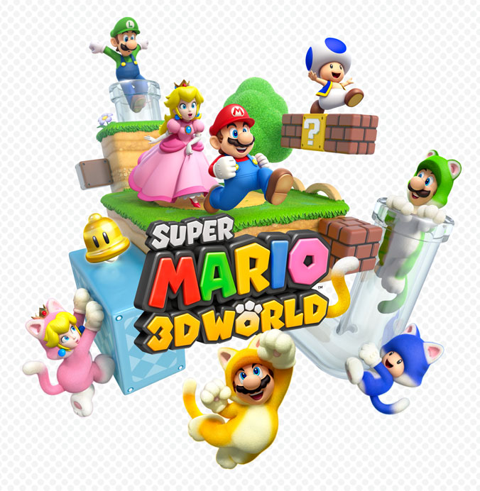 Super Mario 3D World Backgrounds, Compatible - PC, Mobile, Gadgets| 676x692 px