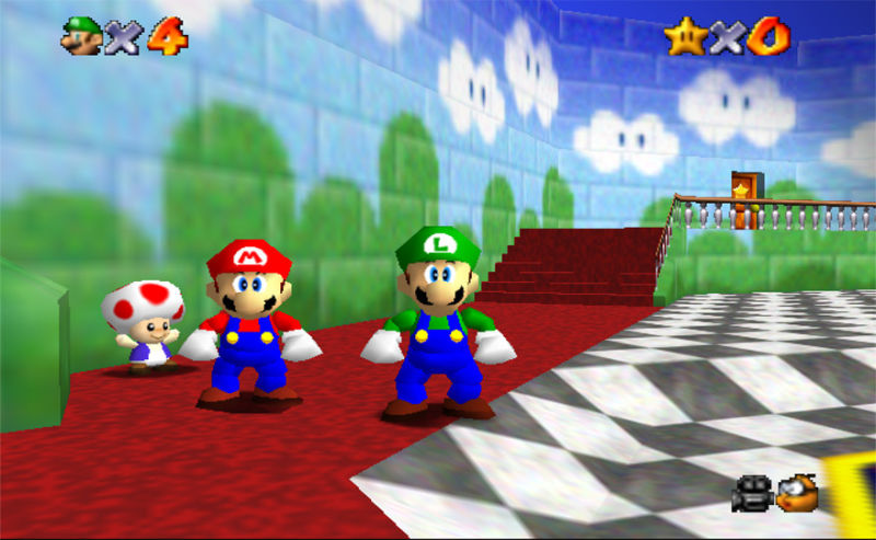 Super Mario 64 Backgrounds on Wallpapers Vista